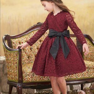 Chasing fireflies lace long sleeve dress size 10 Formal Party